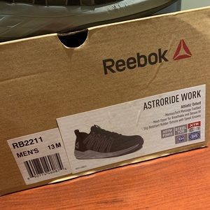 Reebok steel toe shoes